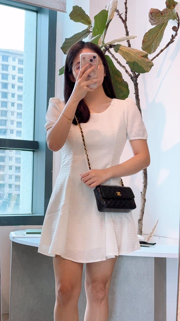 Chanel Black Lambskin Vintage Quilted Rectangular Flap Bag (GHW)