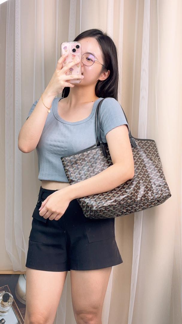 Goyard Black St. Louis PM