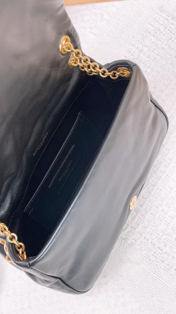 YSL Black Lambskin Mini Jamie 4.3 (GHW)