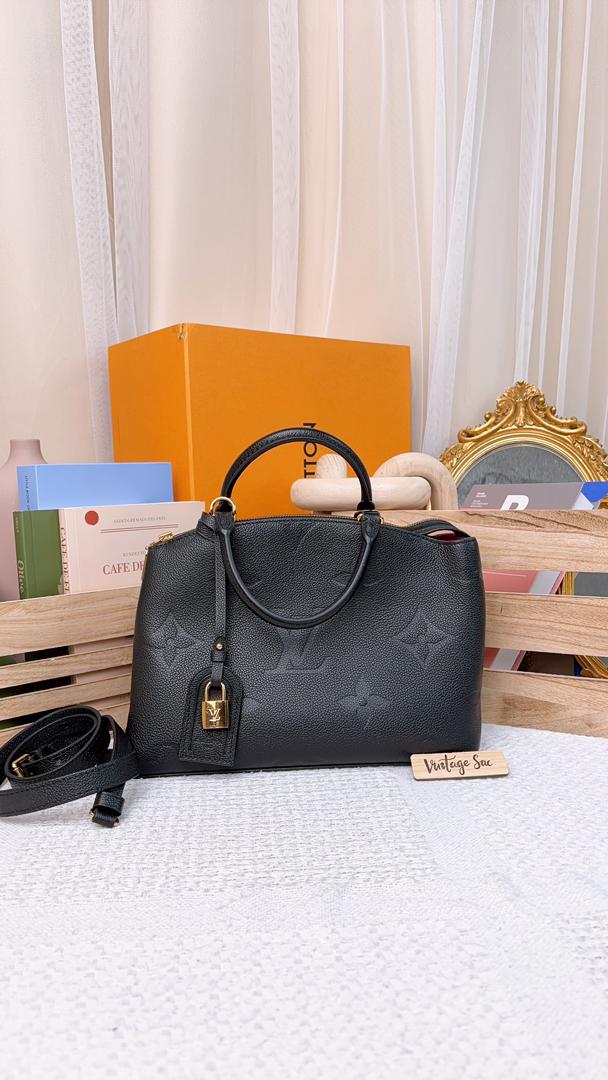 Louis Vuitton Black Empreinte Petit Palais