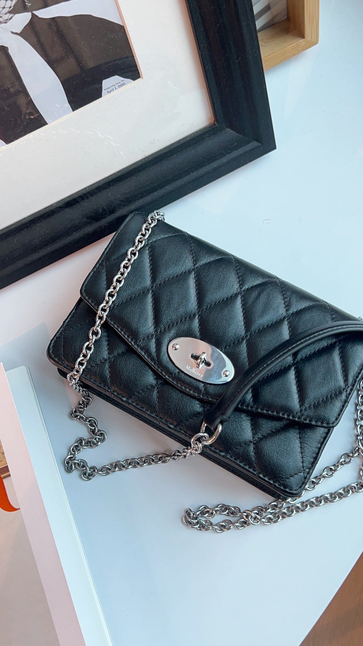 Mulberry Darley Quilted Shoulder Bag (small)