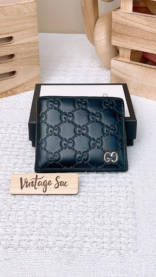 Gucci Black Short Wallet