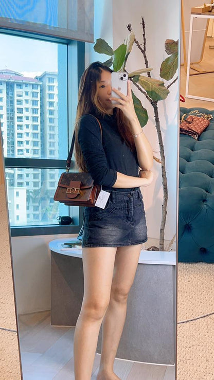 LV Reverse Monogram Mini Dauphine