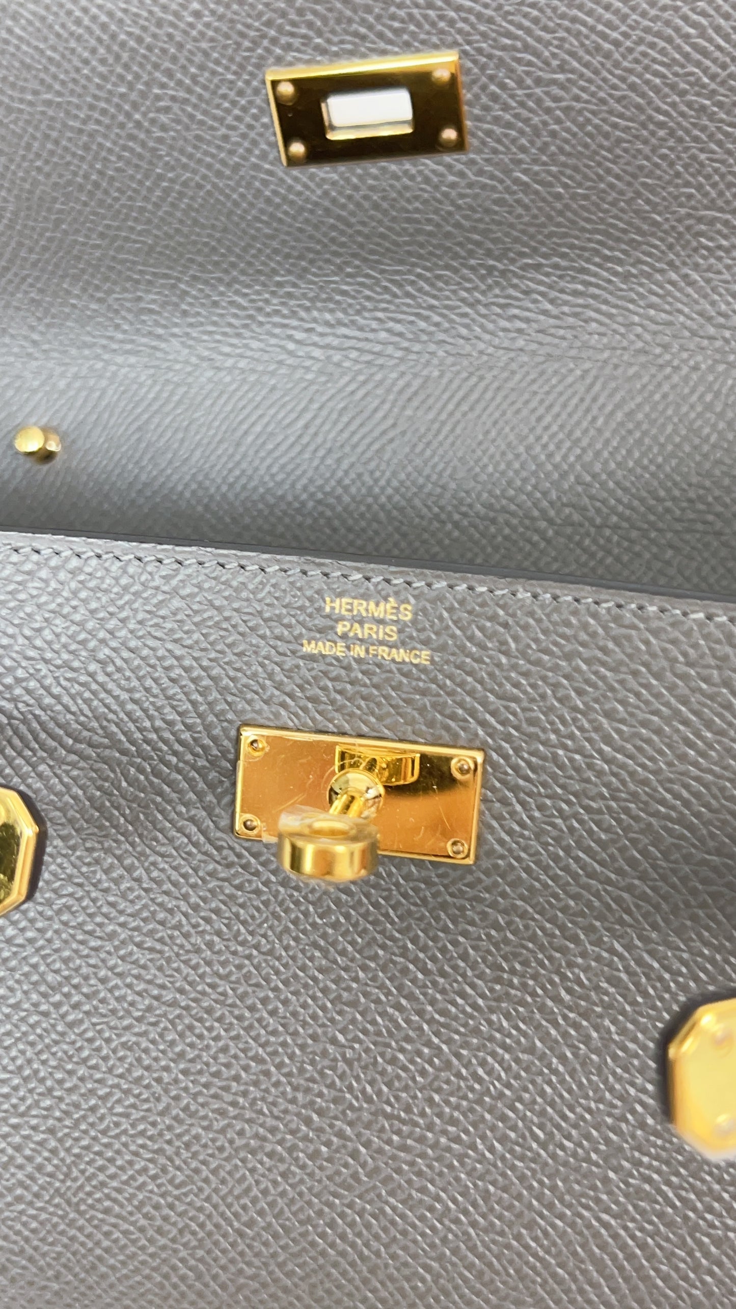 Hermes Grismeyer Kelly To Go GHW