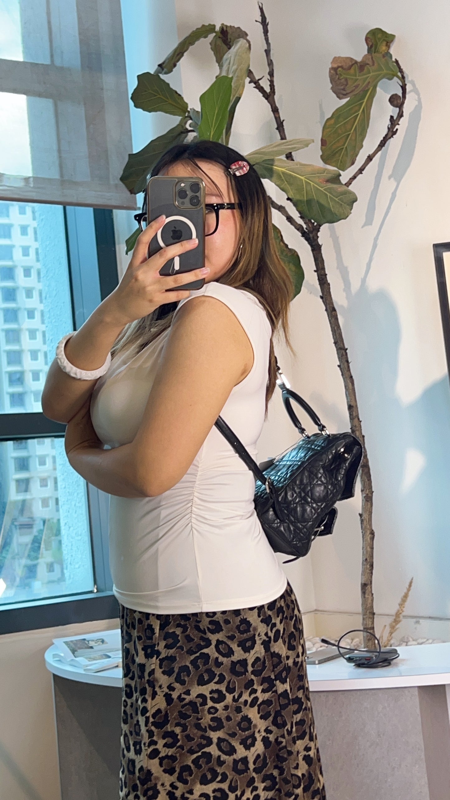 Dior Black Small Stardust Backpack