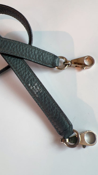 Hermes Bleu Orage Kelly 32 PHW