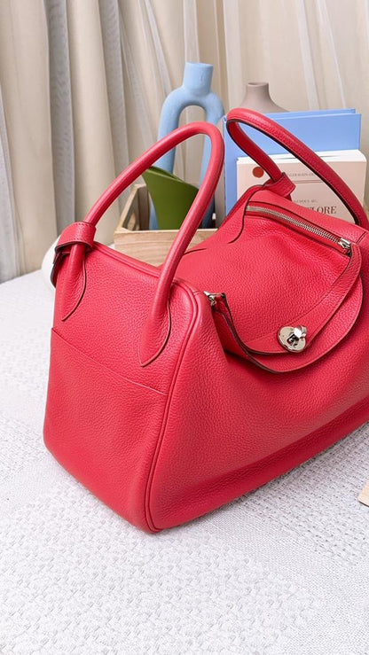 Hermes Pink Lindy 34 (PHW)