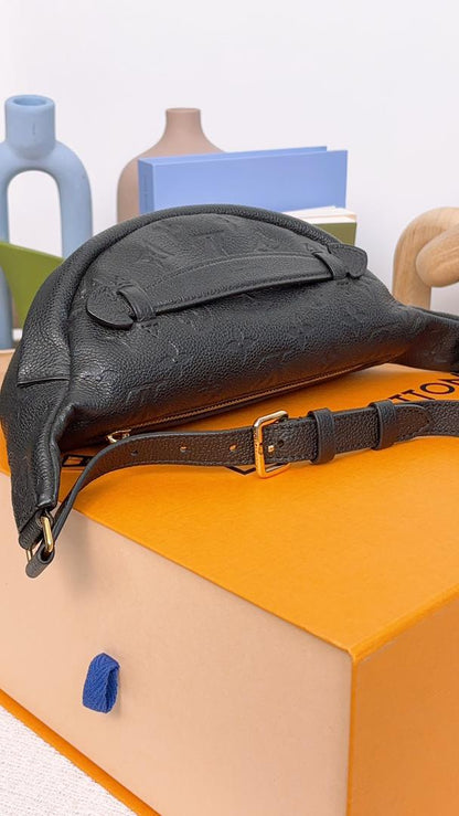 LV Black Empreinte Bumbag