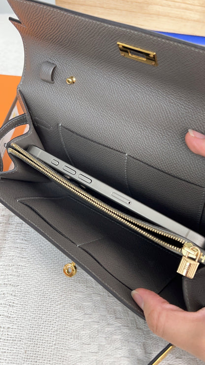 Hermes Grismeyer Kelly To Go GHW