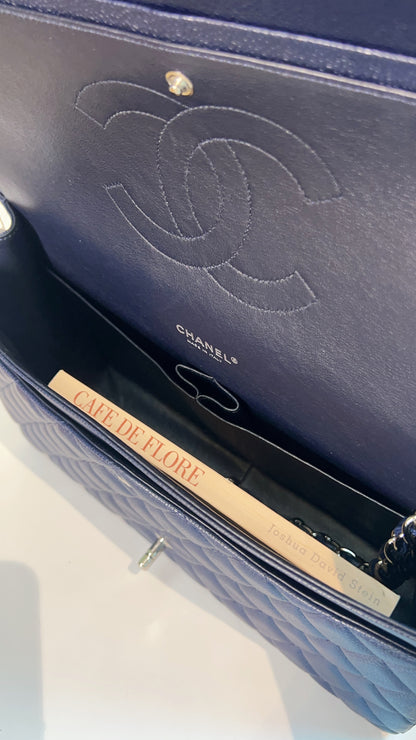 Chanel Blue Caviar Maxi CF SHW