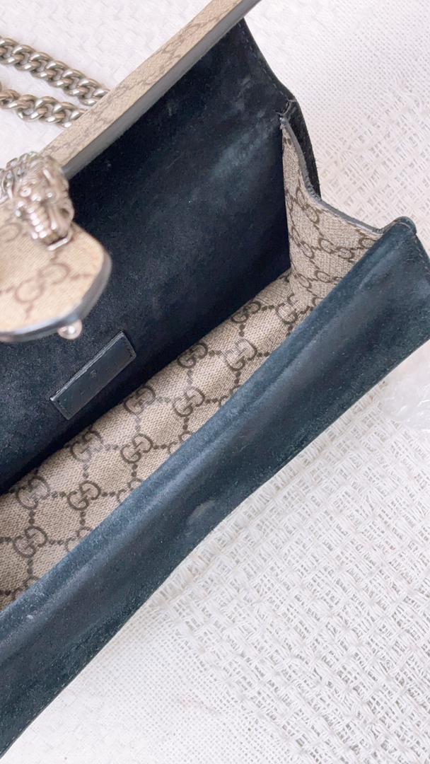 Gucci Supreme Canvas Dionysus Bag