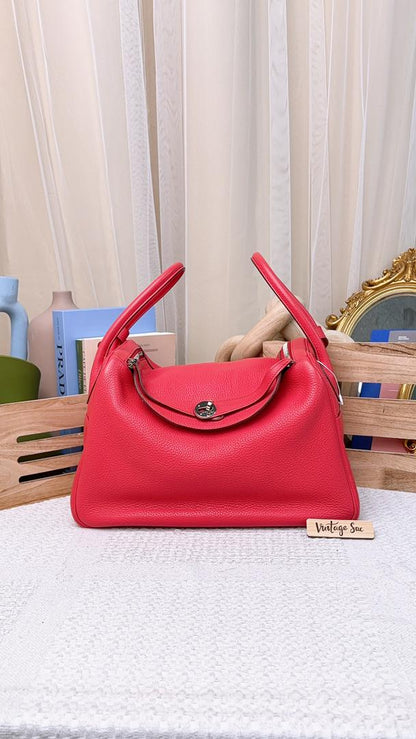 Hermes Pink Lindy 34 (PHW)