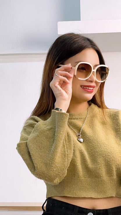 Chloe Ivory Sunglass