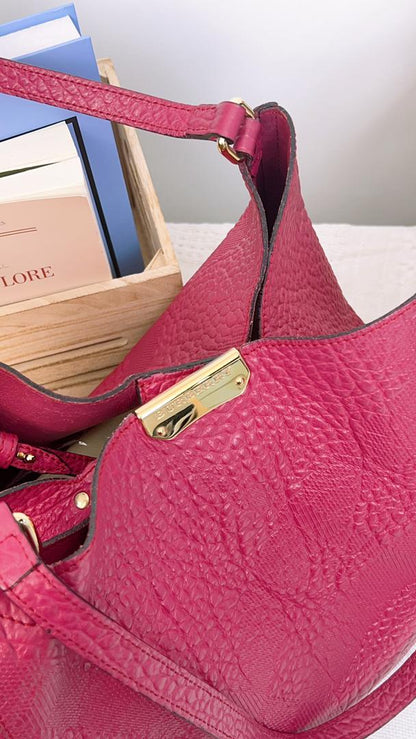 Burberry Purple Small Cantorbury Tote