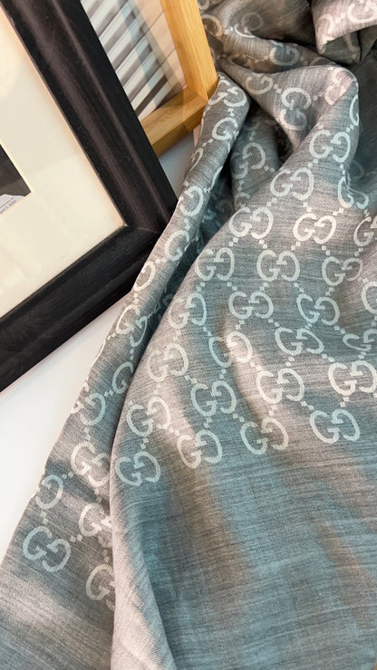 Gucci Grey Scarf