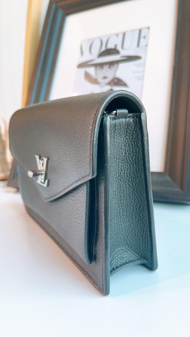LV Black Mylockme Chain Pochette