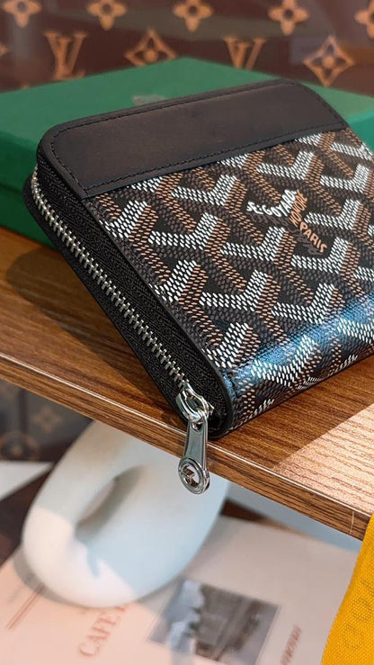 Goyard Black Matignon PM Wallet