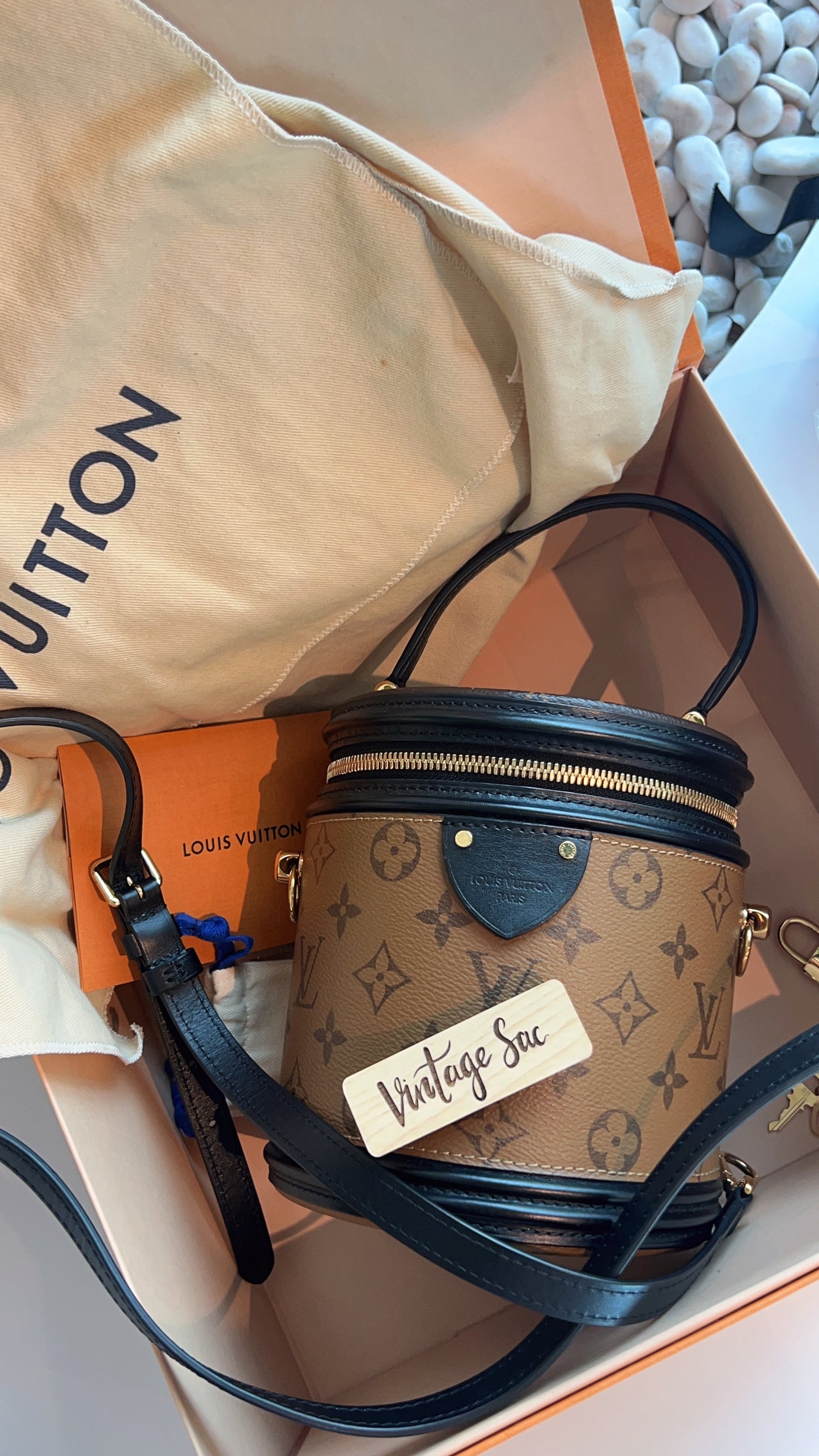 LV Reverse Monogram Cannes