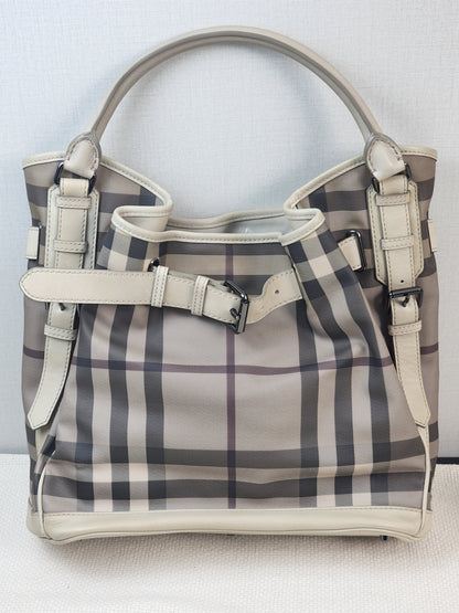 Burberry Smoked Check Walder Hobo Bag
