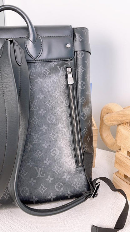 LV Monogram Eclipse Steamer Backpack