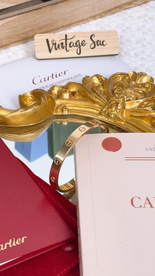 Cartier 18K Rose Gold Classic Love Bracelet 16