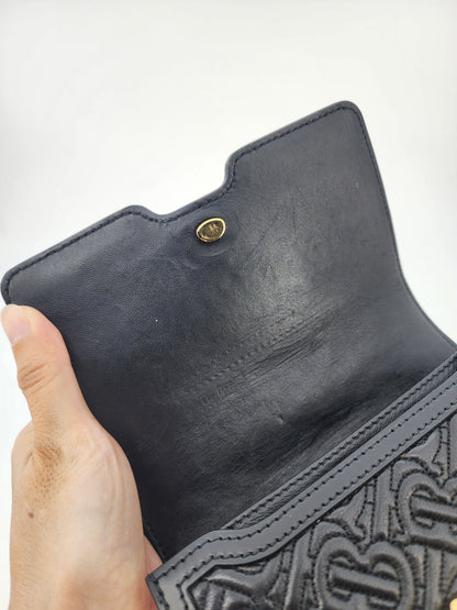 Burberry Mini TB Quilted Crossbody Black