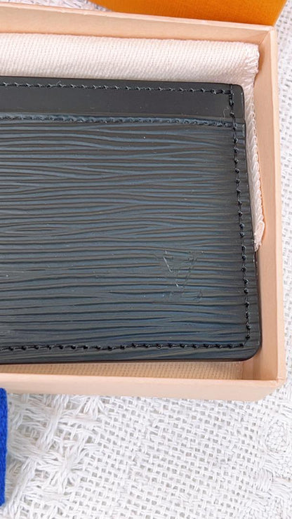 Louis Vuitton Black Epi Card Case