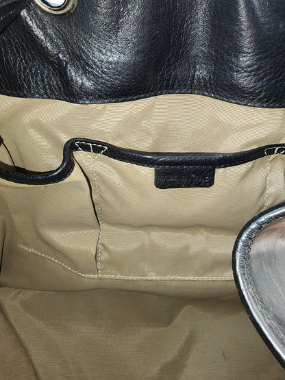 Burberry Nova Check Studded Warrior Armour Hobo Bag