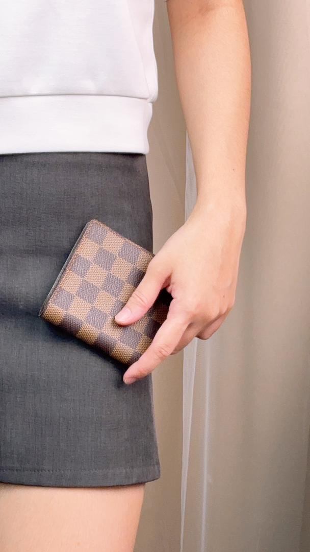 Louis Vuitton Damier Ebene Bifold Men Wallet