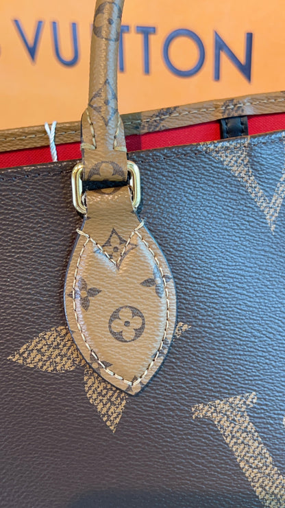 LV Monogram Reverse On The Go MM