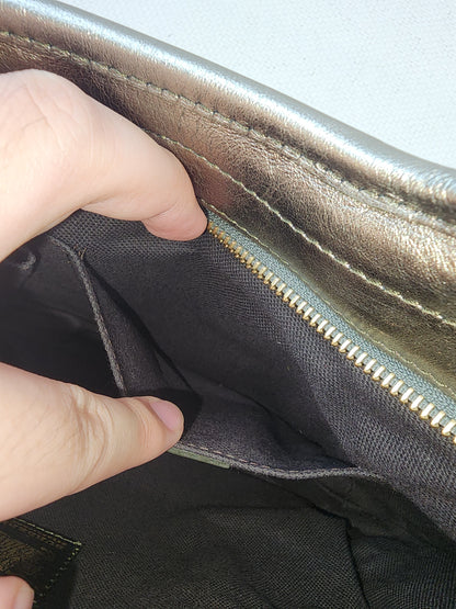 Burberry Beige Haymarket Check Shoulder Bag