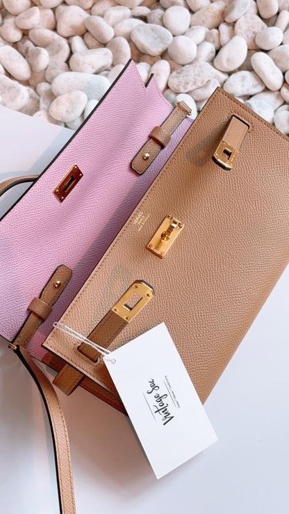 Hermes Chai x Mauve Slyvestre Kelly To Go (GHW)