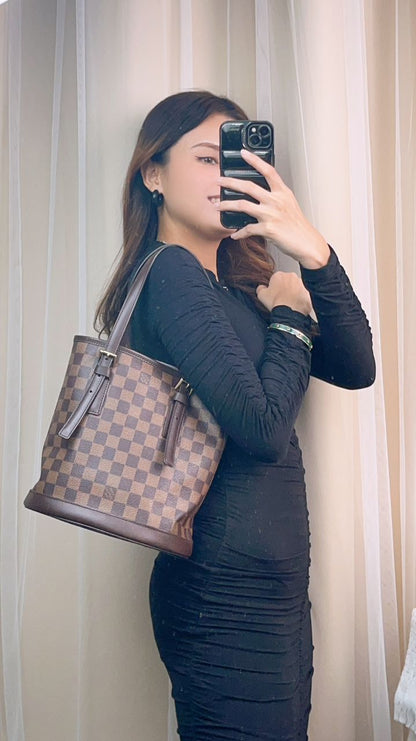 LV Damier Marais Bucket PM