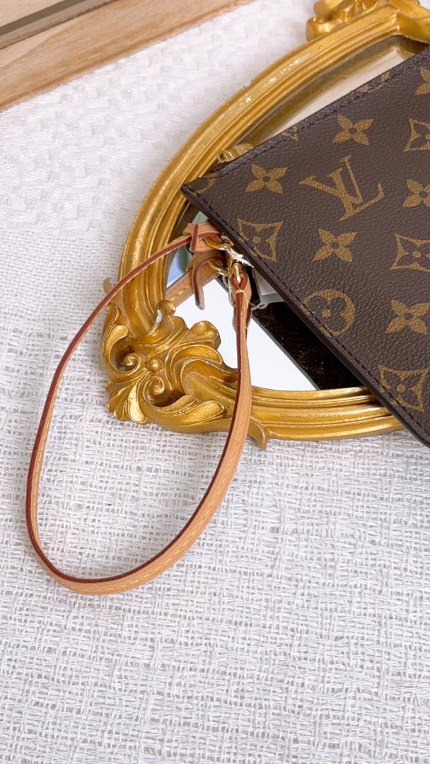 Louis Vuitton Monogram Wristlet Pouch