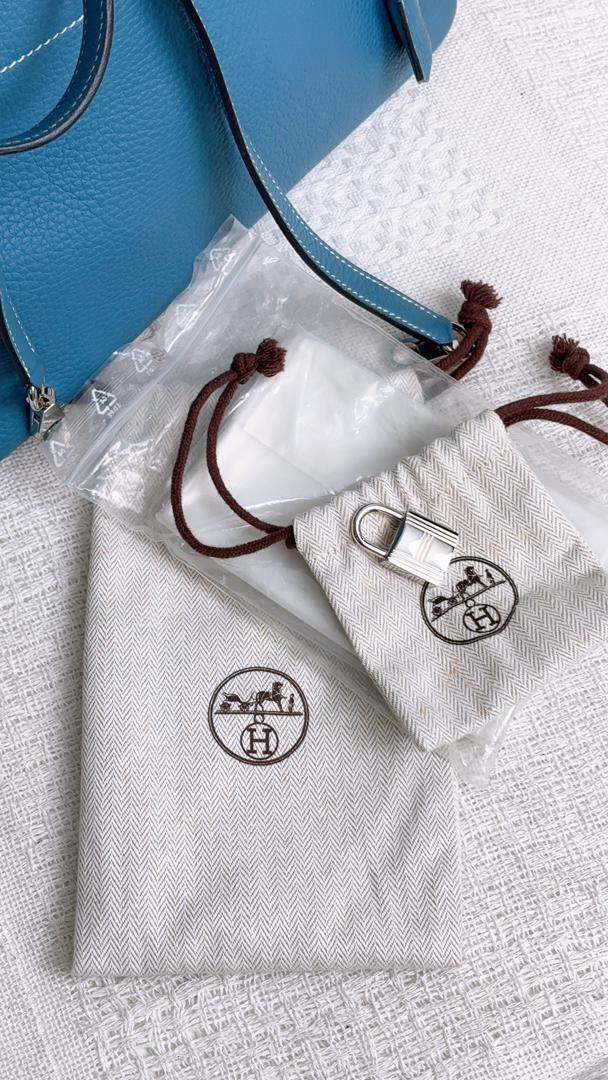 Hermes Bleu Jean Bolide 31 (PHW)