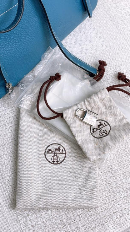 Hermes Bleu Jean Bolide 31 (PHW)