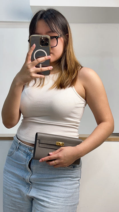 Hermes Grismeyer Kelly To Go GHW