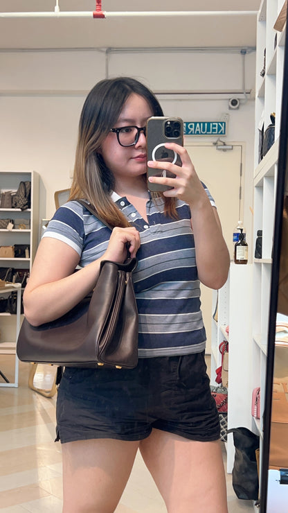 Balenciaga Dark Brown Rodeo MM