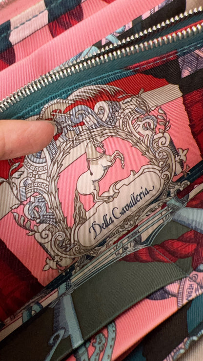 Hermes Pink Silk’in Classique Long Wallet