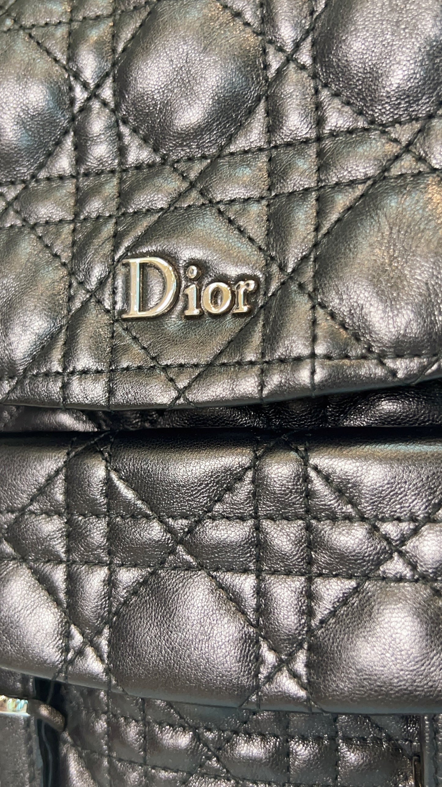 Dior Black Small Stardust Backpack