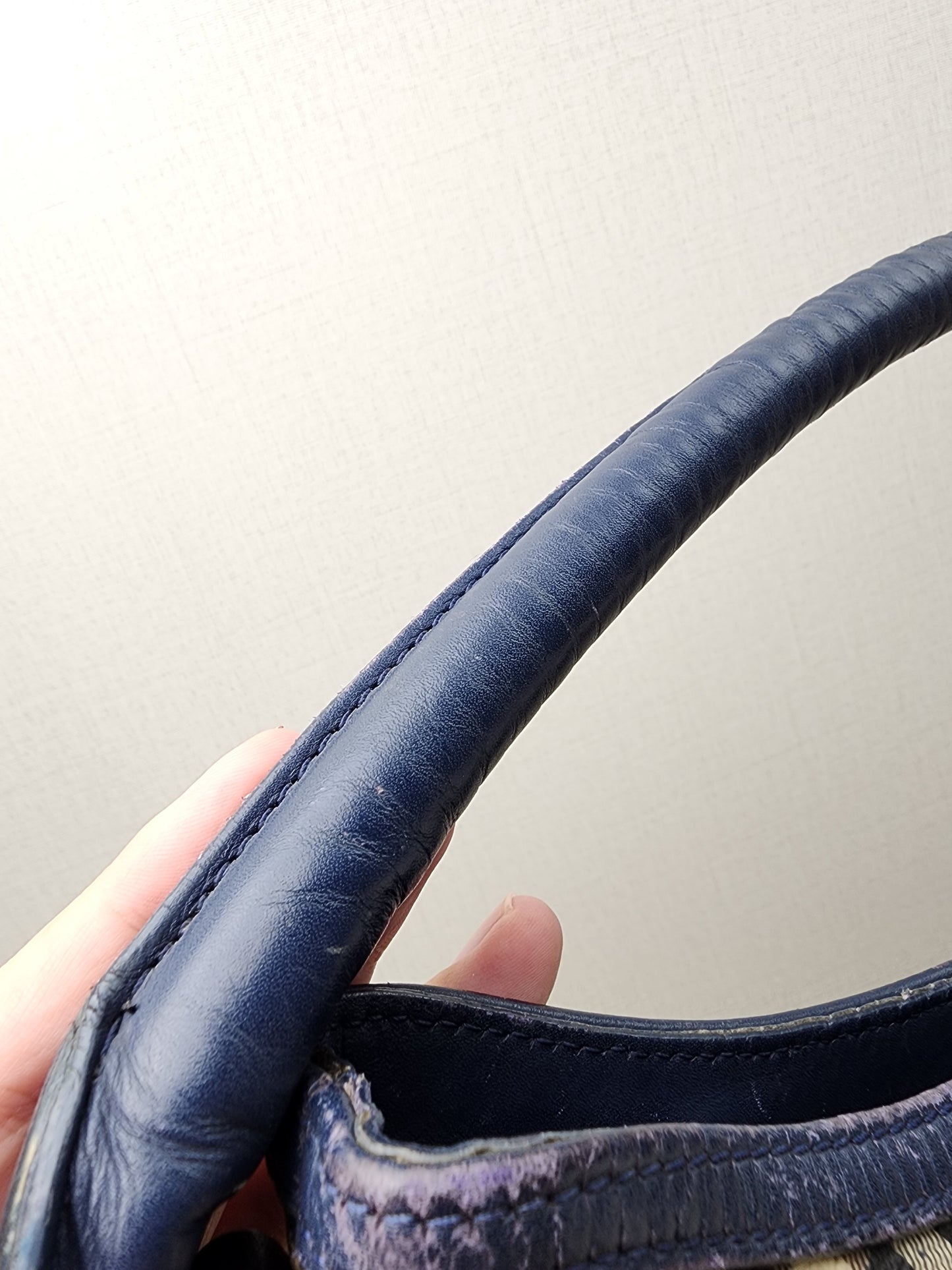 Burberry Haymarket Check Splash Studded Canterbury Tote