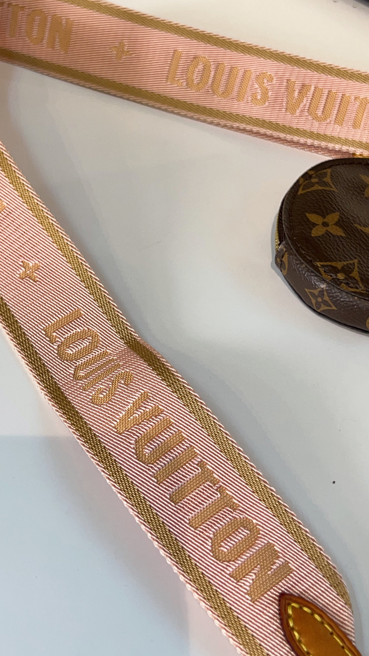 LV Monogram Rose Pink Multi Pochette