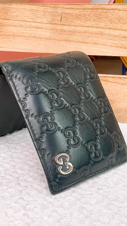 Gucci Black Short Wallet