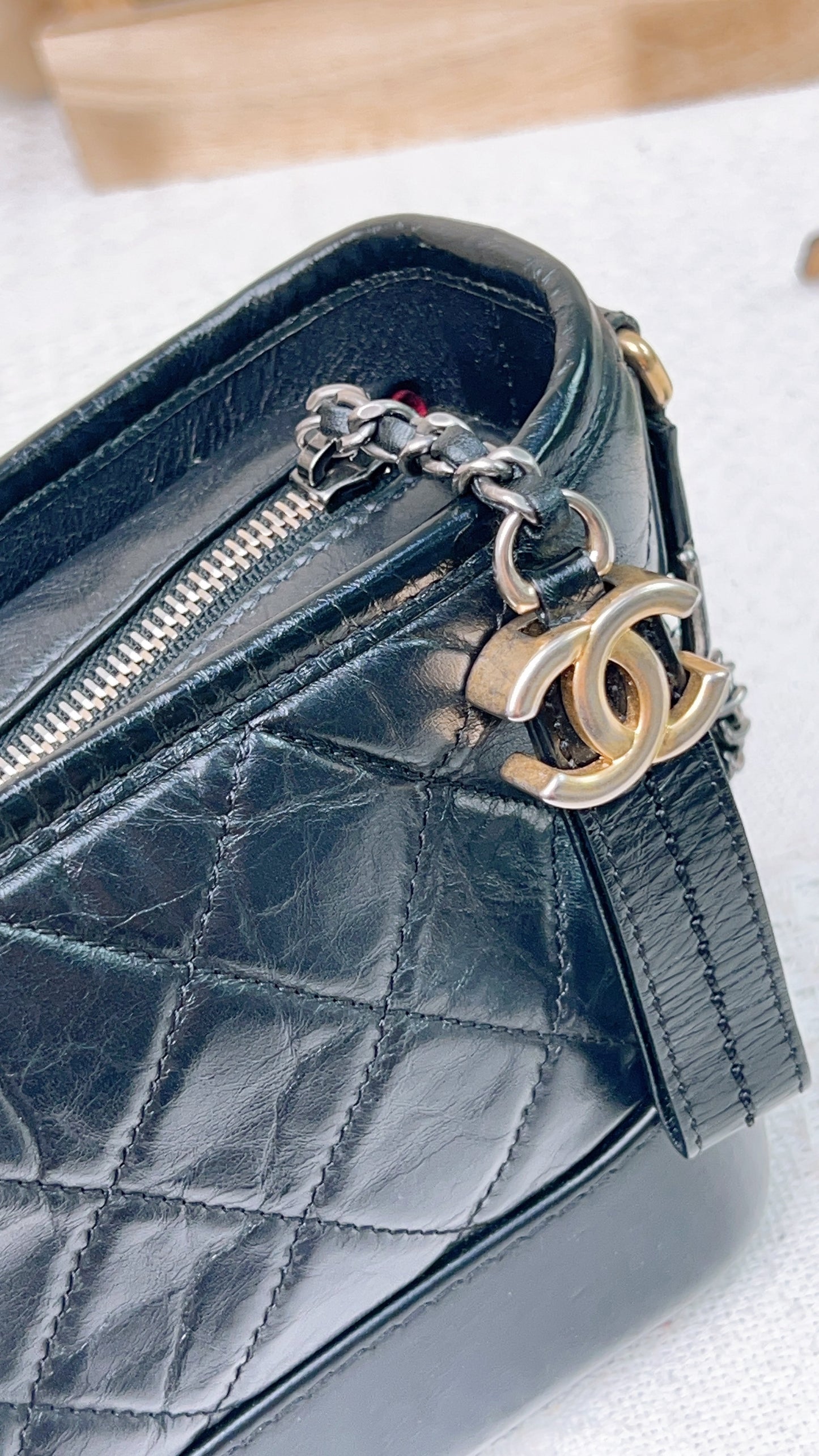 Chanel Black Small Gabrielle