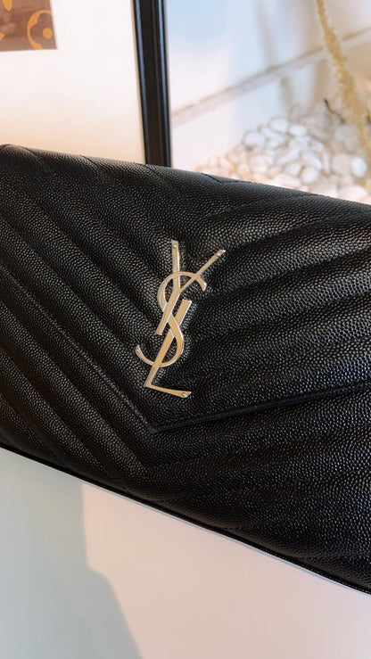YSL Black Large WOC