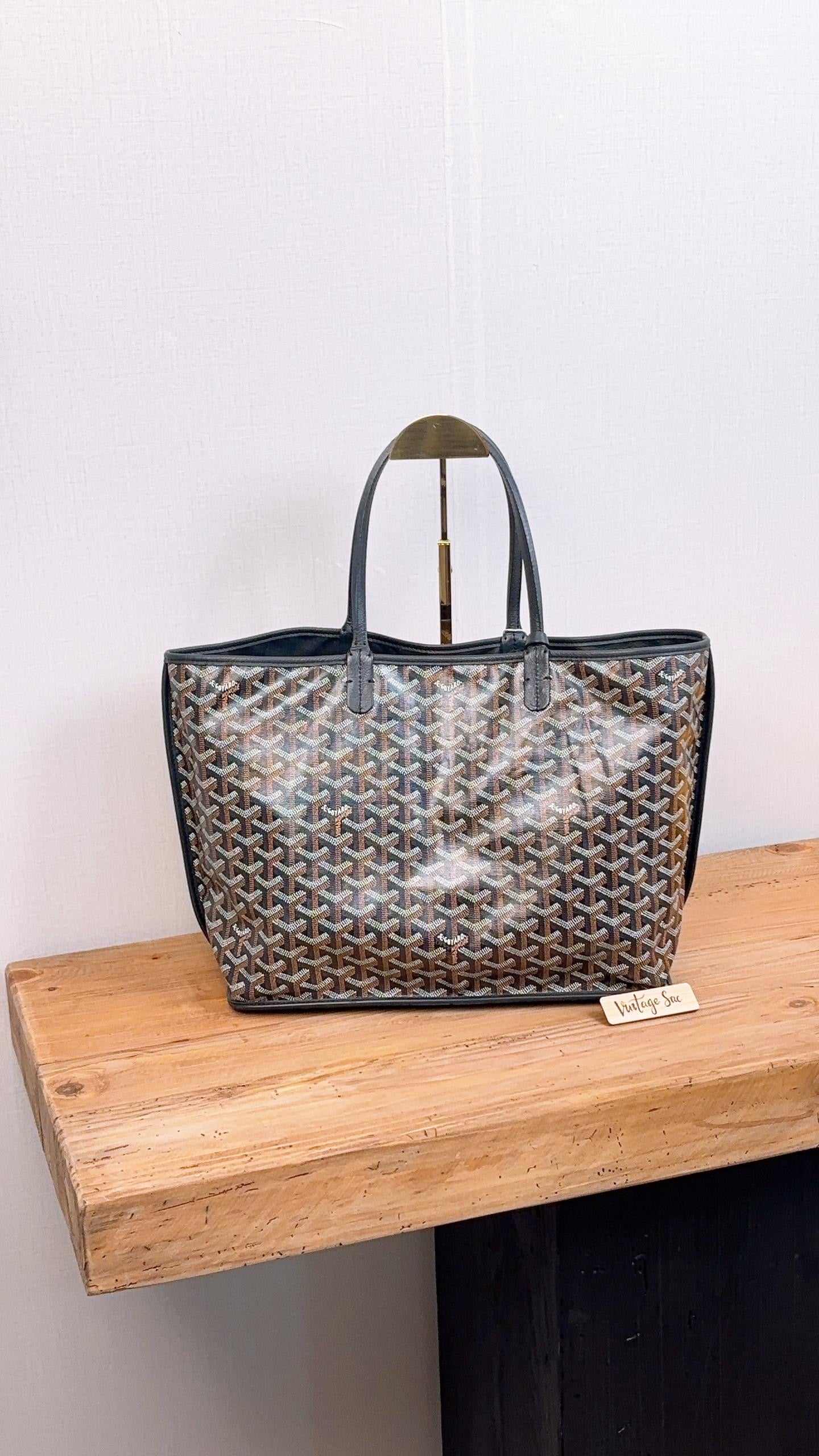 Goyard Black Anjou PM