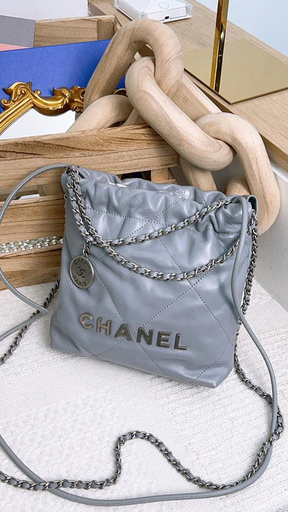 Chanel Grey Mini 22 (Phw)