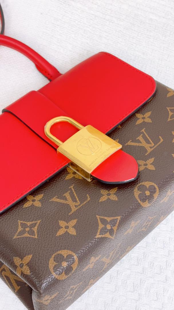 Louis Vuitton Monogram Red Locky BB