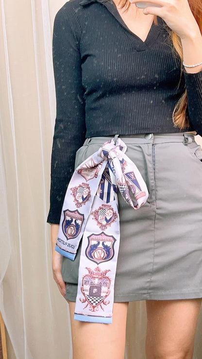 Louis Vuitton Purple Bandeau