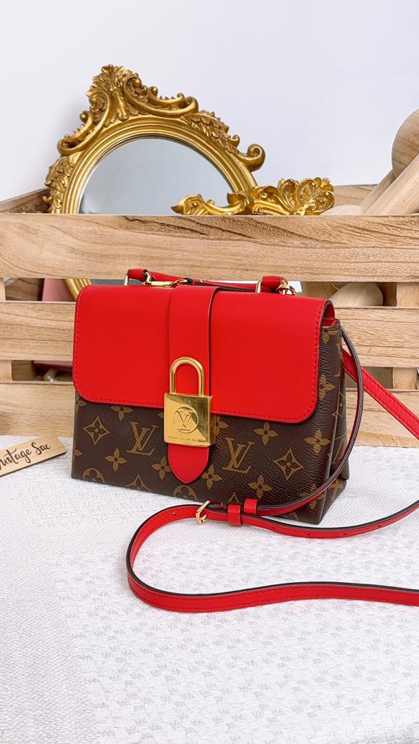 Louis Vuitton Monogram Red Locky BB